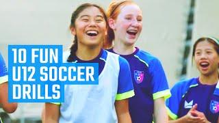 10 Best U12 Soccer Drills  Fun Soccer Drills by MOJO