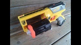 Cool NERF Maverick Mod Air Restrictor Removal and Barrel Drop
