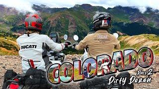 Dirty Dozen Pt2  Ducati DesertX  Colorado Rockies  @motogeo Adventures