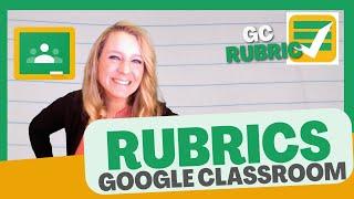 FASTER Create Rubrics for Google Classroom™