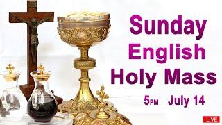 Catholic Mass Today I Daily Holy Mass I Sunday July 14 2024 I English Holy Mass I 5.00 PM