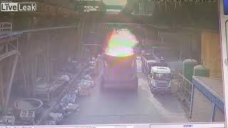 dangerous Steel Mill Mishap