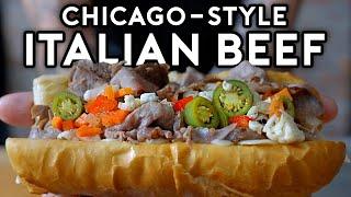 Chicago-Style Italian Beef from The Bear  Binging with Babish