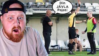 Reagerar på Bråk Tränare VS Spelare i SVENSK FOTBOLL