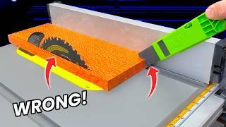 99% of Beginners Dont Know These Table Saw Mistakes to Avoid