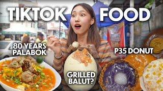 Korean’s Tiktok Viral Filipino Food Trip  Manila Food Crawl 