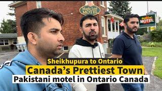 Pakistani motel tour in Canada’s prettiest town Goderich 