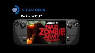 Sniper Elite Nazi Zombie Army -  Steam Deck Gameplay