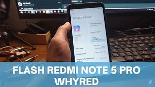 FLASH REDMI NOTE 5 PRO MODE FATSBOOT MEMBERSIHKAN DARI ROOT DAN CUSTOM ROM KEMBALI KE ROM MIUI