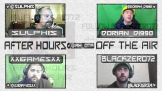 After Hours Off the Air Special Guest Blackzero72