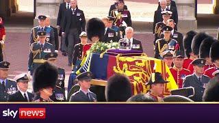 The Queens final journey to lying in state