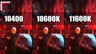 Intel i5-10400 vs Intel i5-10600K vs Intel i5-11600K — Test in 10 Games 1080p 1440p