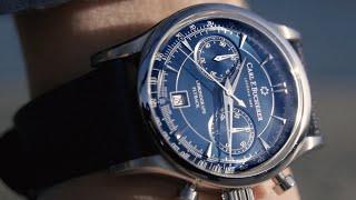 Manero Flyback in Blue Dial  Carl F. Bucherer