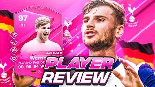 4⭐5⭐ 97 FUTTIES WERNER SBC PLAYER REVIEW  FC 24 Ultimate Team