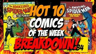 Are Comics on the Rebound?  Hot 10 Comics of the Week Breakdown