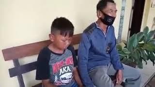 viral anak SD ditilang polisi