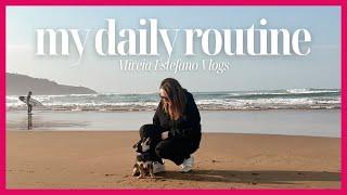 My Daily Routine Beach Day & Office Job  Mireia Estefano Vlogs #4