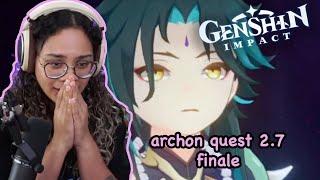 my 2.7 archon quest finale reaction  Genshin Impact  part two