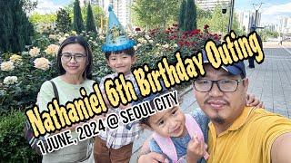 Nathaniel 6th Birthday outing  Seoul City