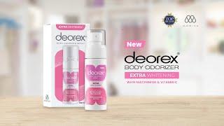 NEW Deorex Body Odorizer Extra Whitening