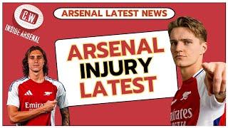 Arsenal latest news Odegaard injury latest  Calafiori boost  Zinchenko absent  PGMOL farce