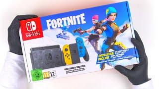 Nintendo Switch Fortnite Special Edition Unboxing