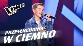 Adam Waśko - „Daj mi znać” - Przesłuchania w ciemno  The Voice Kids Poland 7