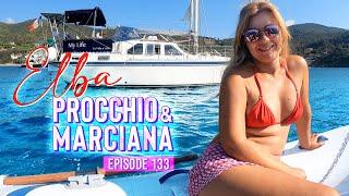 Ep 133 ELBA PROCCHIO & MARCIANA Sailing Italy Mediterranean Sea Navegar a vela