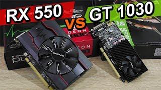 AMD RX 550 vs NVIDIA GT 1030