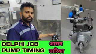 JCB PUMP TIMINGS  JCB DIESEL PUMP TIMINGS  JCB ENGINE PUMP TIMING  DELPHI JCB PUMP TIMING