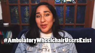 What is an ambulatory wheelchair user?