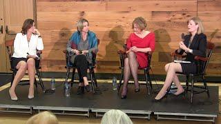 a panel of discussion all in legs 