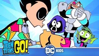 Teen Titans Go  Starfire and Robin Kiss  @dckids