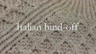 DIAMOND JUMPER #08 - Italian bind-off