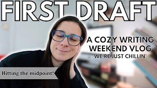 A Cozy Weekend Writing Vlog • First Drafting my Regency Romance • Meredith E. Phillips