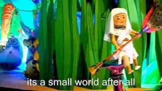 Its a Small World -Sing Along & Video Disney Land Paris