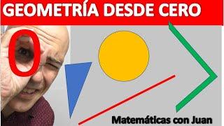 APRENDER GEOMETRÍA DESDE CERO. Curso de geometría básica. Parte 1