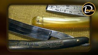 РЕСТАВРАЦІЯ старовинних бритв для підписника. Стан до і після з мікроскопією