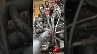 OMC Cobra Volvo Penta - Fuel Line Failure