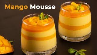 Mango Mousse  3 ingredients