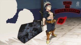 Asta vs Spade Kingdoms Forces  The Dark Triad Meeting - Black Clover