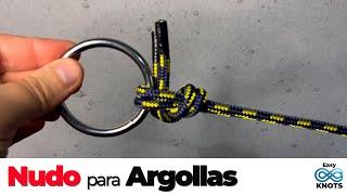 Cómo hacer un NUDO para ARGOLLAS ⭐⭐⭐ #nudos #knots