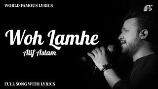 Woh Lamhe Woh Baatein Lyrics Video Atif Aslam  Emraan Hashmi  Zeher 2005  WorldFamousLyrics