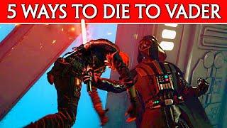 5 Ways Darth Vader Can Kill Cow Kestis if You Fall Asleep at the Wheel.