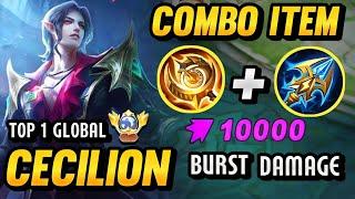 COMBO ITEM BUILD FOR CECILION  TOP GLOBAL CECILION BEST BUILD AND ITEM 2024