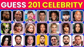 Guess the Celebrity in 3 Seconds  201 Most Famous People in the World