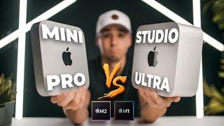 $1900 Mac Mini Pro M2 vs $6000 Mac Studio Ultra M1  Video Editing Comparison