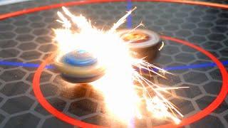 Making Beyblades SPARK IN REAL LIFE Sparking Ultimate Valkyrie Beyblade