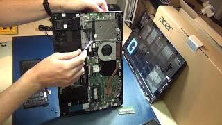 Acer Extensa EX215-51 215 15 laptop How to disassembly  upgrade RAM  SSD battery replacement 