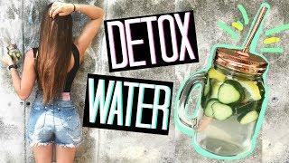 ACQUA DETOX ANTICELLULITE E PANCIA PIATTA in 2 MINUTI   BRUCIAGRASSI FAI DA TE  Adriana Spink